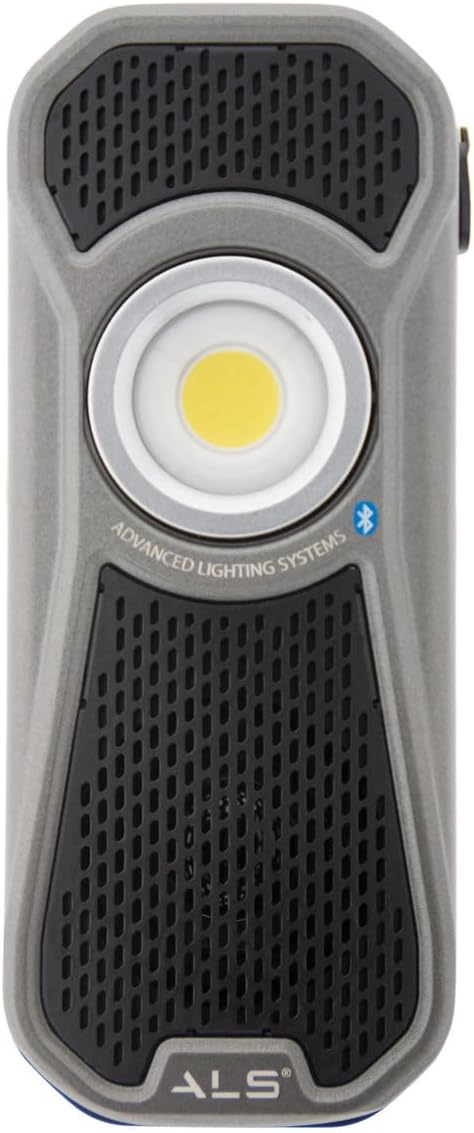 Scangrip ALS AUD601R LED-Akkuhandleuchte Audio Light 600 Lumen inkl. Bluetooth