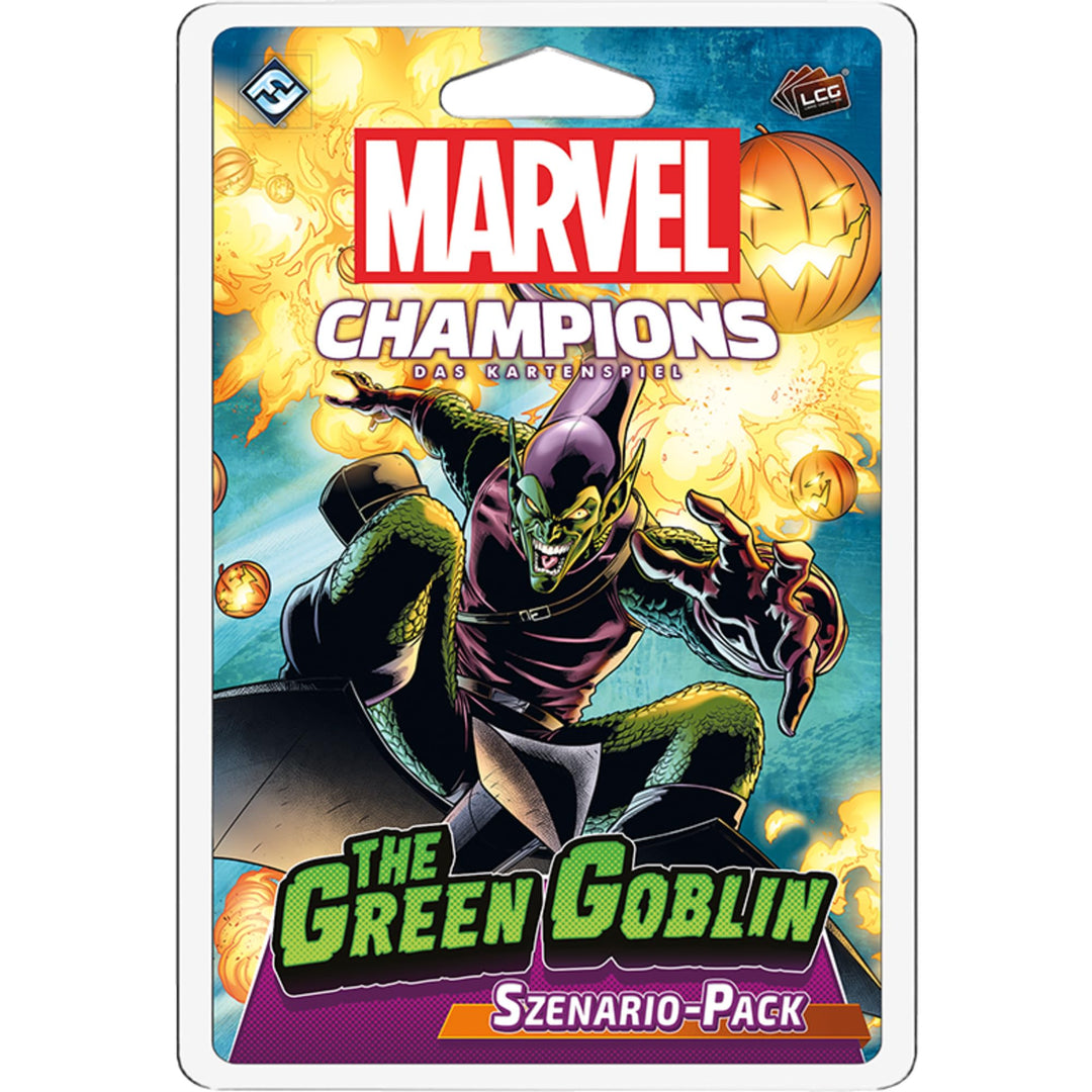 Fantasy Flight Games, Marvel Champions: LCG – The Green Goblin, Szenario-Erweiterung, Expertenspiel,