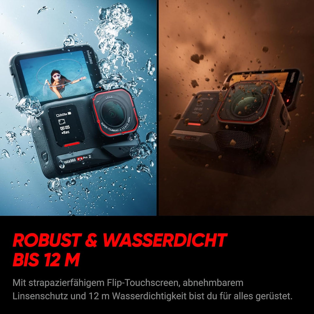 Insta360 Ace Pro 2 MM93 Edition - 8K Action-Kamera aus Kooperation mit Marc Márquez, Motorradkamera,