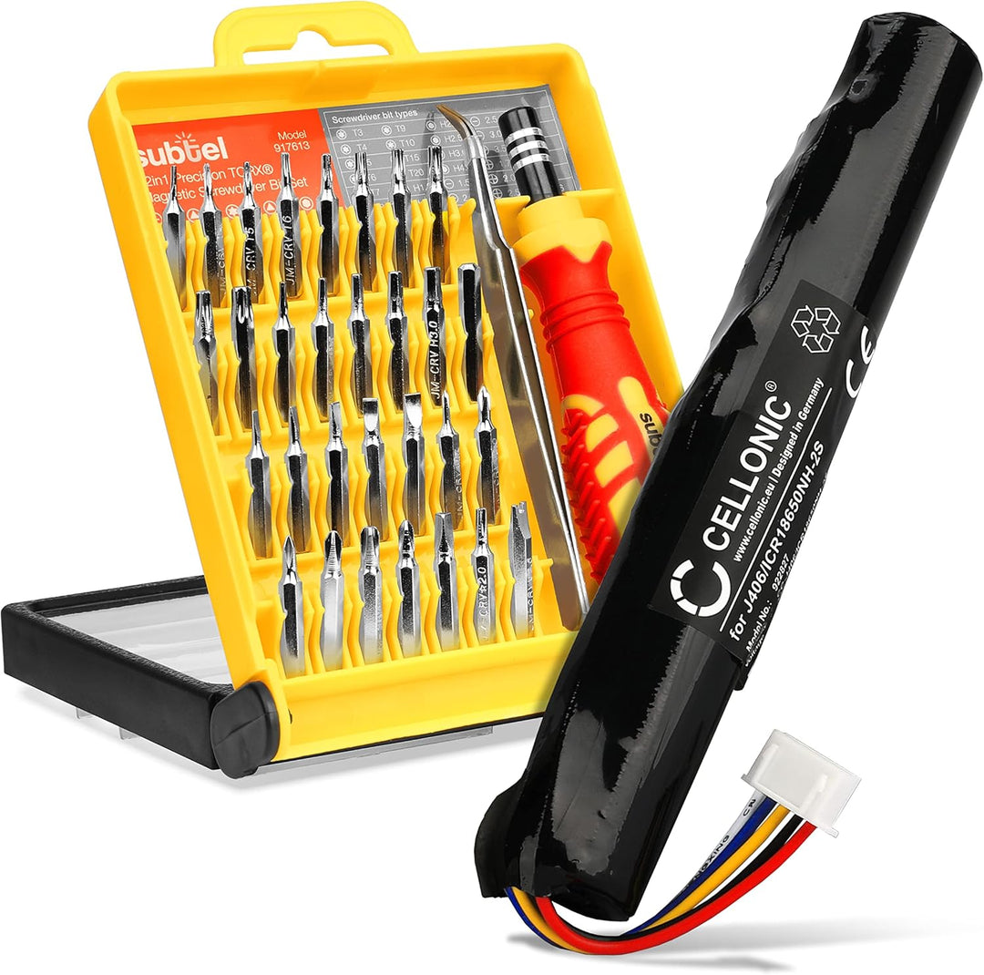 CELLONIC, Lautsprecherakku kompatibel mit Bang & Olufsen BeoPlay A2, BeoLit 17, BeoLit 15 (3400mAh,