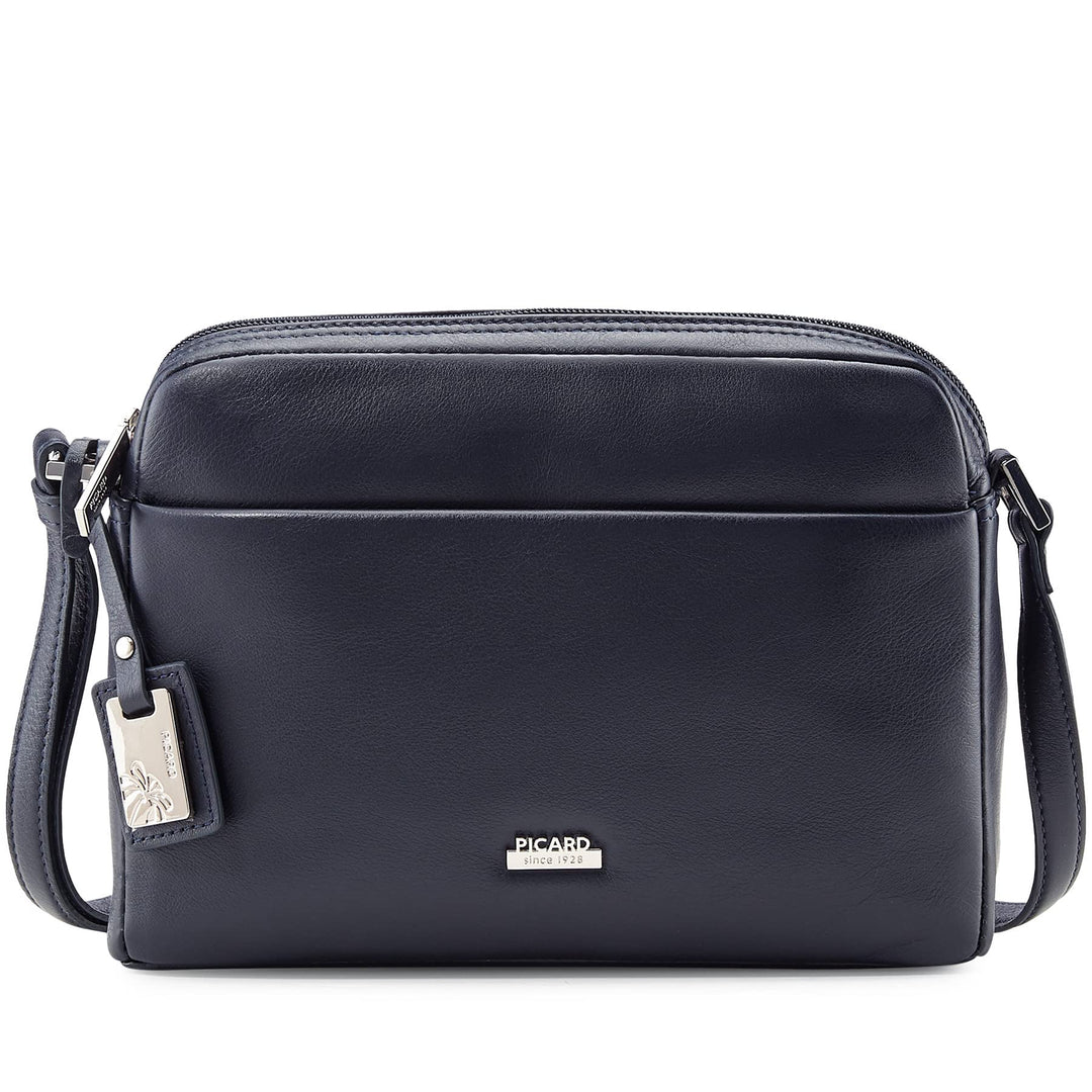 Picard Damen Schultertasche REALLY aus Echtleder Klein | mit Reissverschluss | Schultertasche | Allt