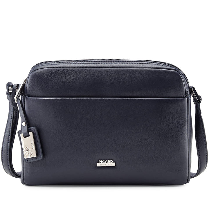 Picard Damen Schultertasche REALLY aus Echtleder Klein | mit Reissverschluss | Schultertasche | Allt