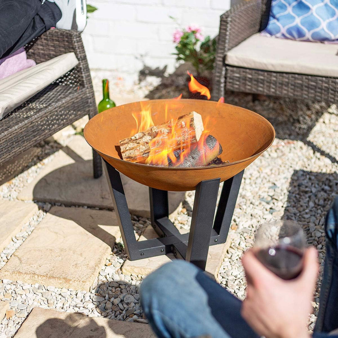 Esschert Design Grillrost für Feuerschalen, 83 x 42 x 2,3 cm, Grösse XL, aus Metall 82.5 x 42 x 2.29