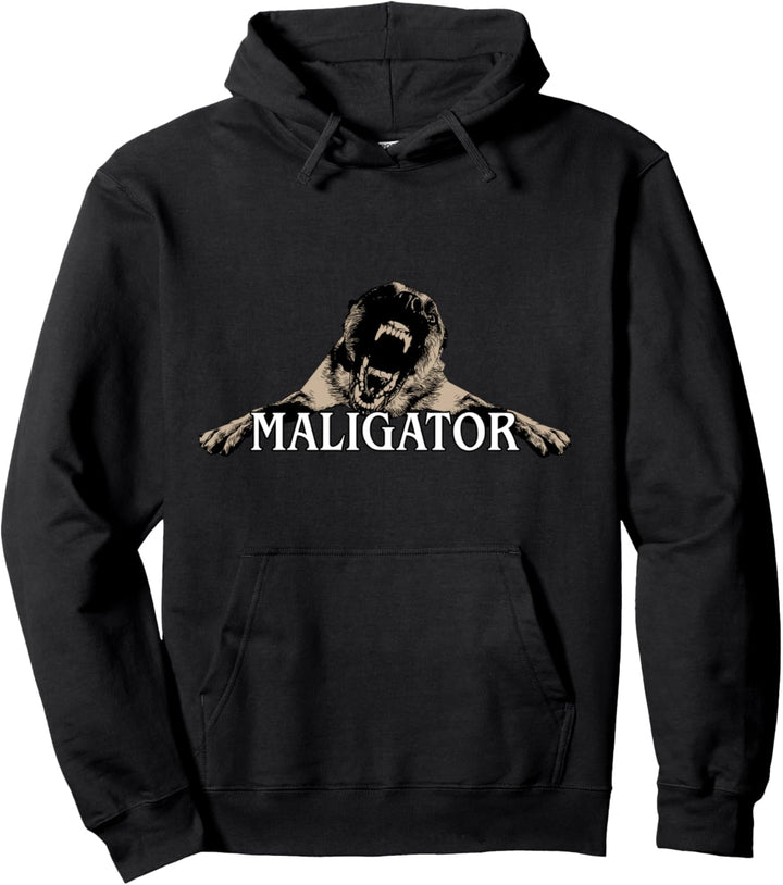 Maligator Belgian Malinois Pullover Hoodie