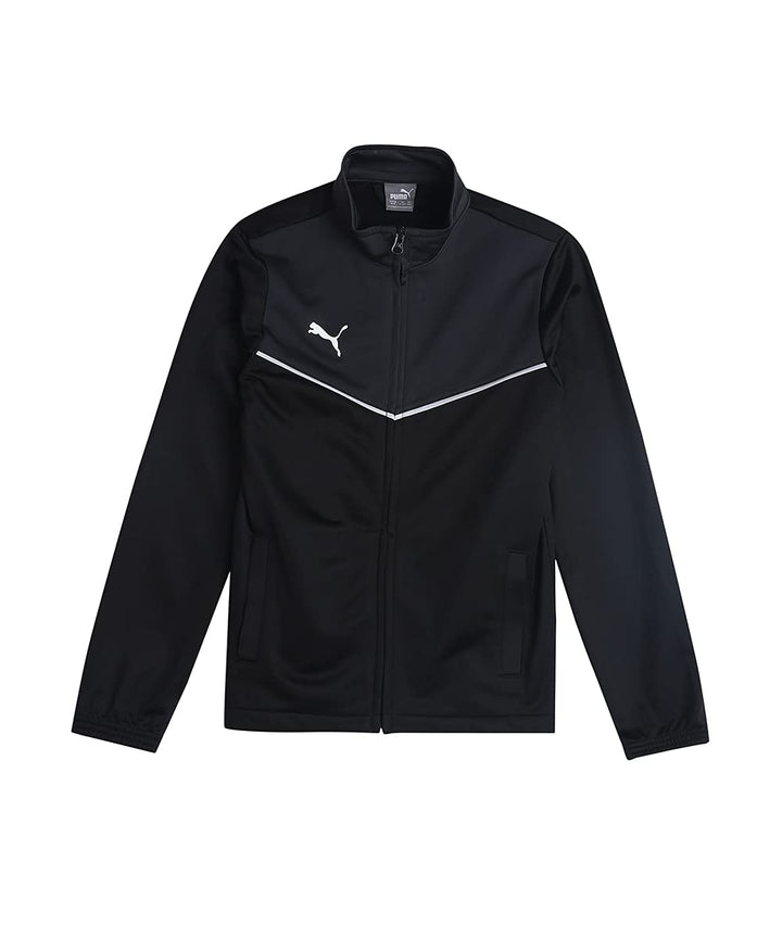 PUMA Jungen Individualrise Jr Trainingsanzug 140 Black Asphalt Gray, 140 Black Asphalt Gray