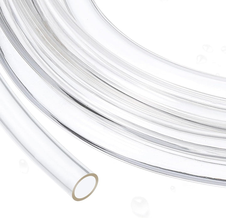 QUARKZMAN PVC Schlauch 12mm ID x 15mm OD (4 Meter) - Aquarium Schläuche - Gummischlauch Bierschlauch