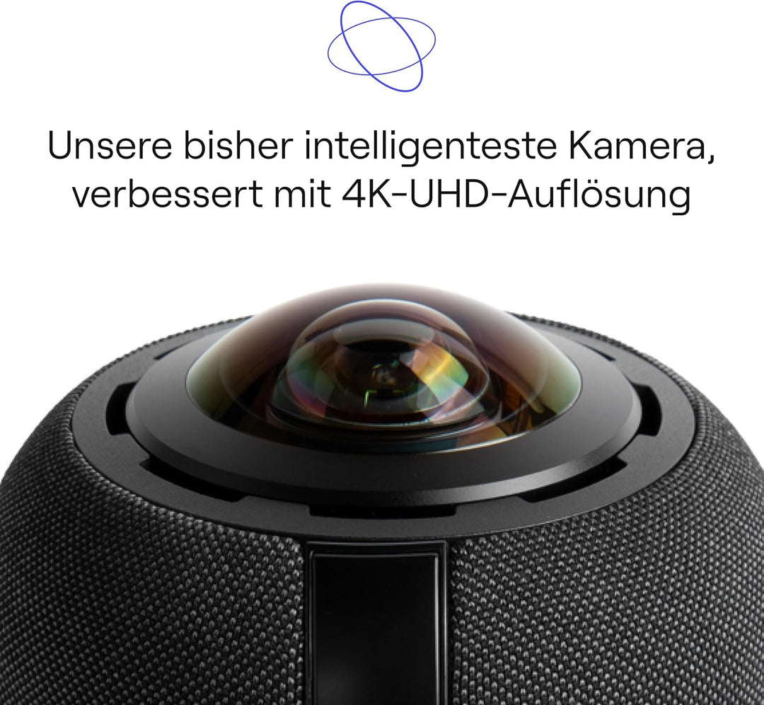 Owl Labs Meeting Owl 4+ 360-Grad, 4K Smart Videokonferenzkamera, Mikrofon und Lautsprecher (automati