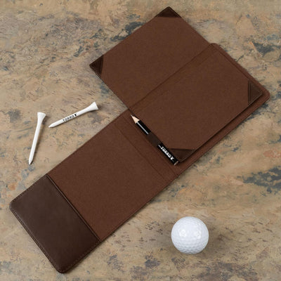 TORRO Golf Scorekartenhalter und Yardage-Buch-Cover – Echteder Golf Scorekarte und Yardage Wallet mi