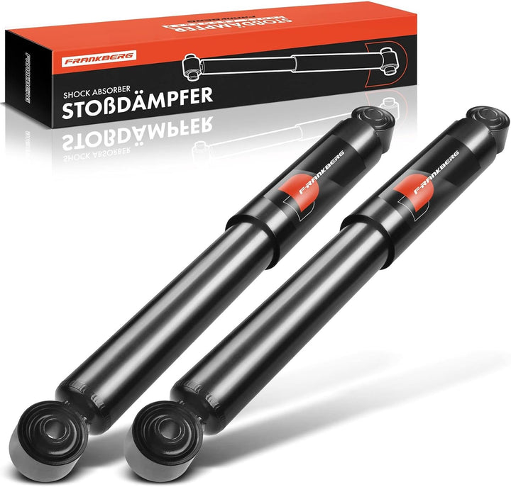 Frankberg 2x Stossdämpfer Gasdruck Hinterachse Kompatibel mit Caddy III Grossraumlimousine 2CB 2CJ 2