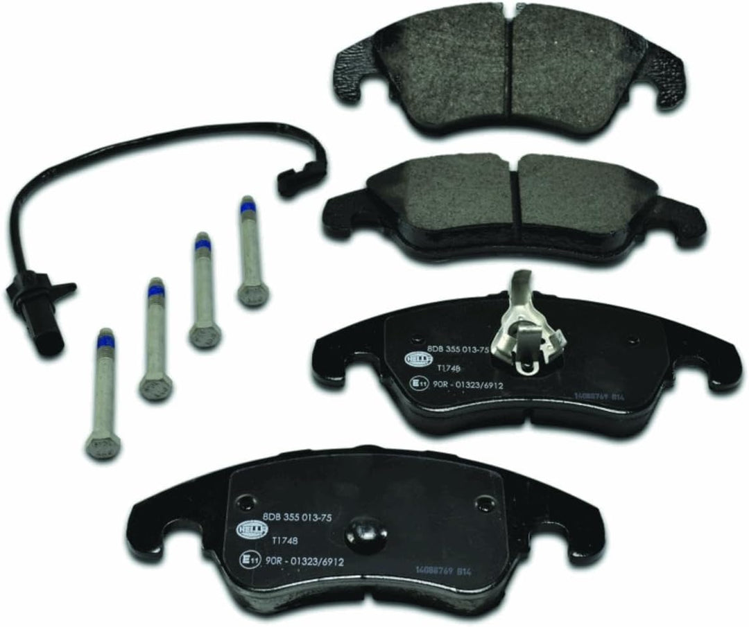 HELLA PAGID 8DB 355 013-751 Bremsbelagsatz - T1748 - Dicke/Stärke: 19.4mm - Bremssystem: Lucas - ink
