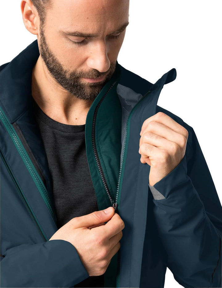 VAUDE 3in1-Jacken Men's Yaras 3in1 Jacket XXL dark sea/dark sea, XXL dark sea/dark sea