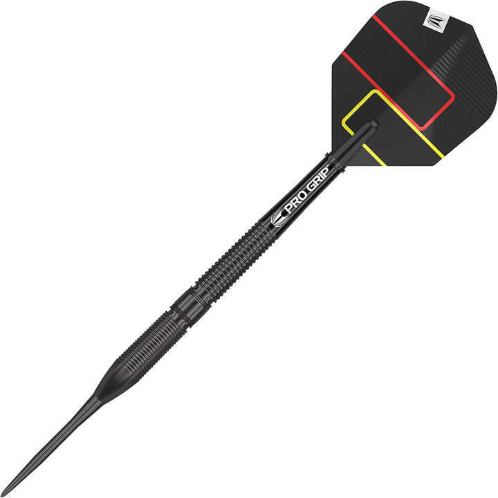 Target Darts Gabriel Clemens Schwarz Edition 90% Wolfram Steeldarts-Set Dartpfeile 21 g, 21 g