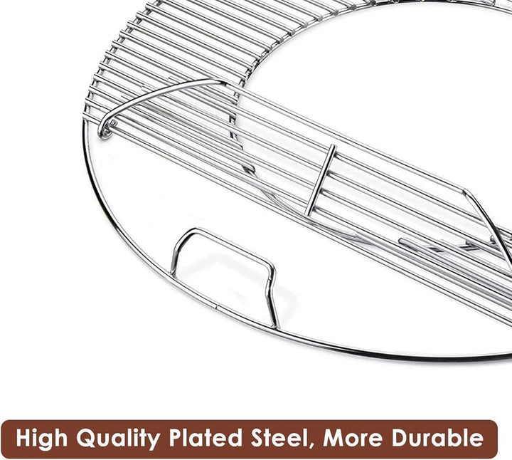 GFTIME Holzkohlegrill Ersatzteilset mit Rotor für Weber 57cm One-Touch, Master-Touch und Bar-B-Kettl