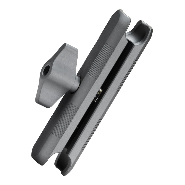 FANAUE Aluminium-Kugelkopf-Doppelbuchsenarm mit 17-mm-Kugelkopf-Adapter, kompatibel mit RAM-Halterun