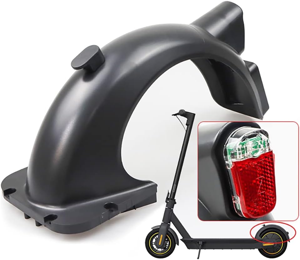 VOLOHAS Hinterer Kotflügel mit Superhelle LED Rückleucht für Segway Ninebot Max G30 / G30LP / G30LE