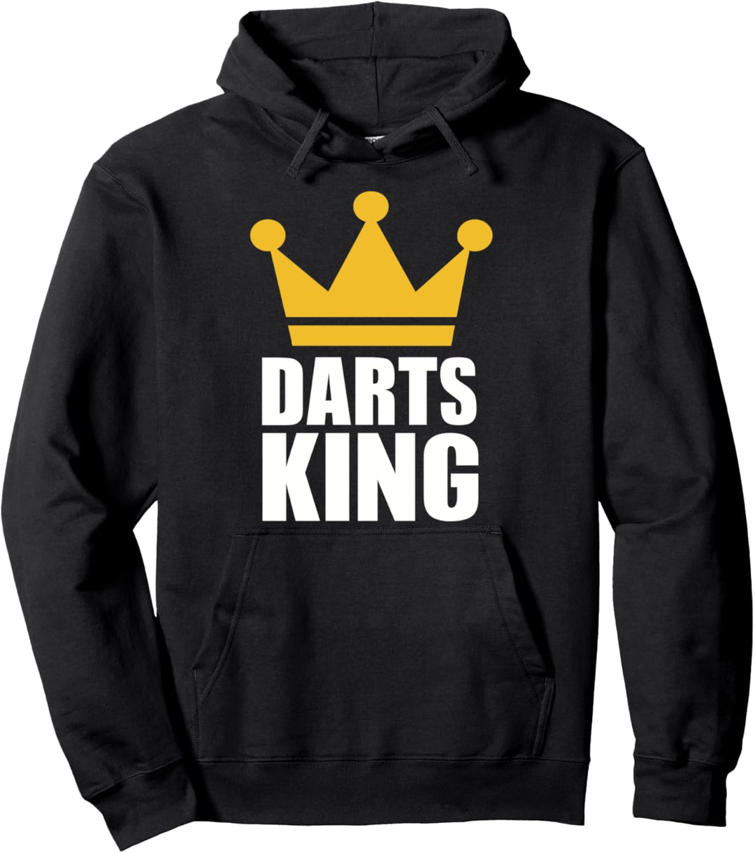 Darts König Pullover Hoodie