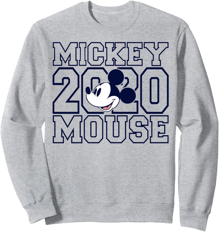 Disney New Year's 2020 Mickey Mouse Collegiate Style Sweatshirt