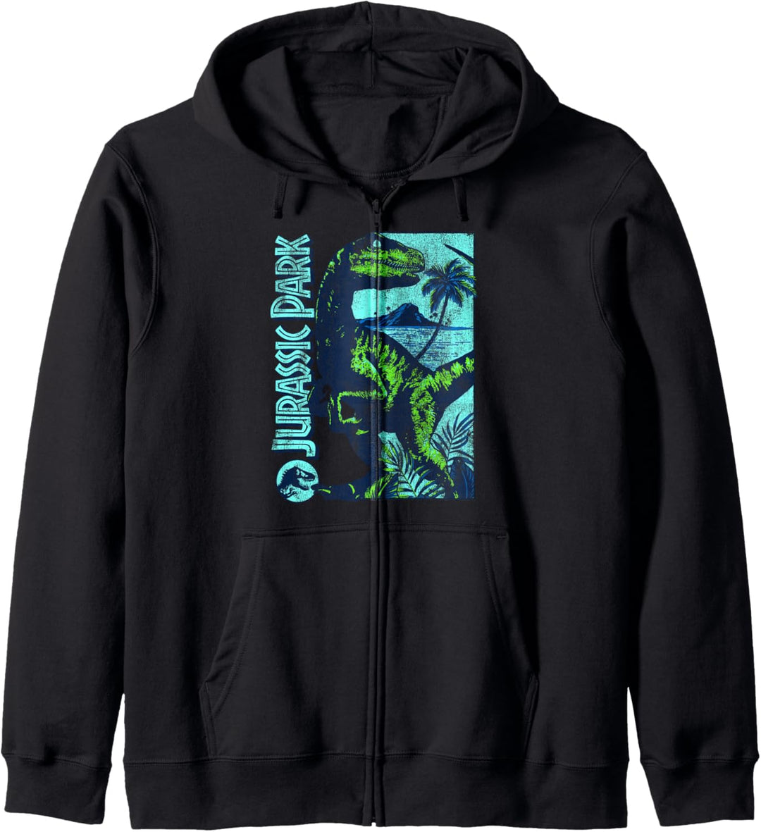 Jurassic Park Raptor Look Back Kapuzenjacke
