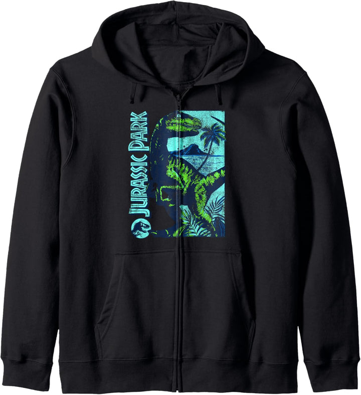 Jurassic Park Raptor Look Back Kapuzenjacke