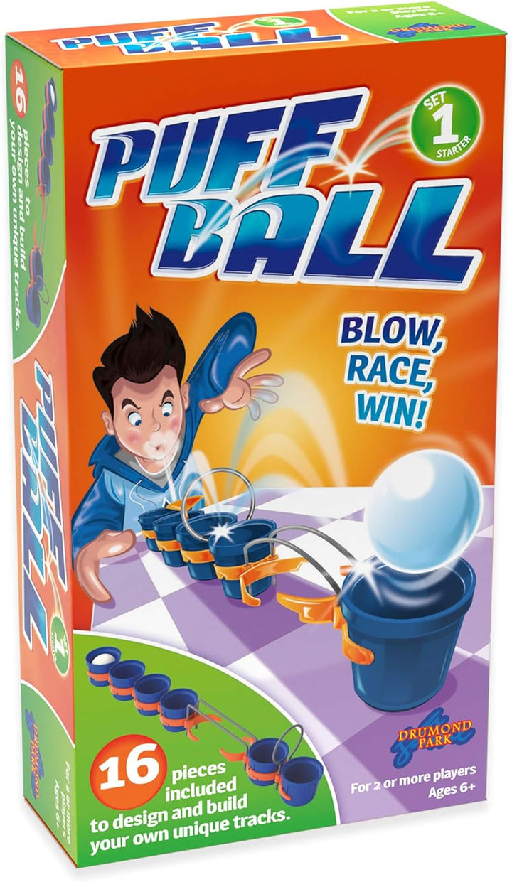 Drumond Park Puff Ball 1 Kinder Action Spiel – Starter-Set | Familien-Brettspiele für Kinder | Kinde