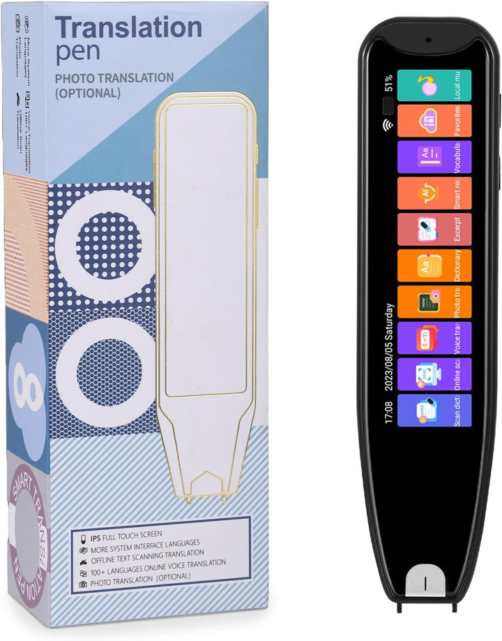 Übersetzungsstift Scanner 134 Sprachen bidirektionaler Translator WiFi Vorlesestift Offline Wörterbu