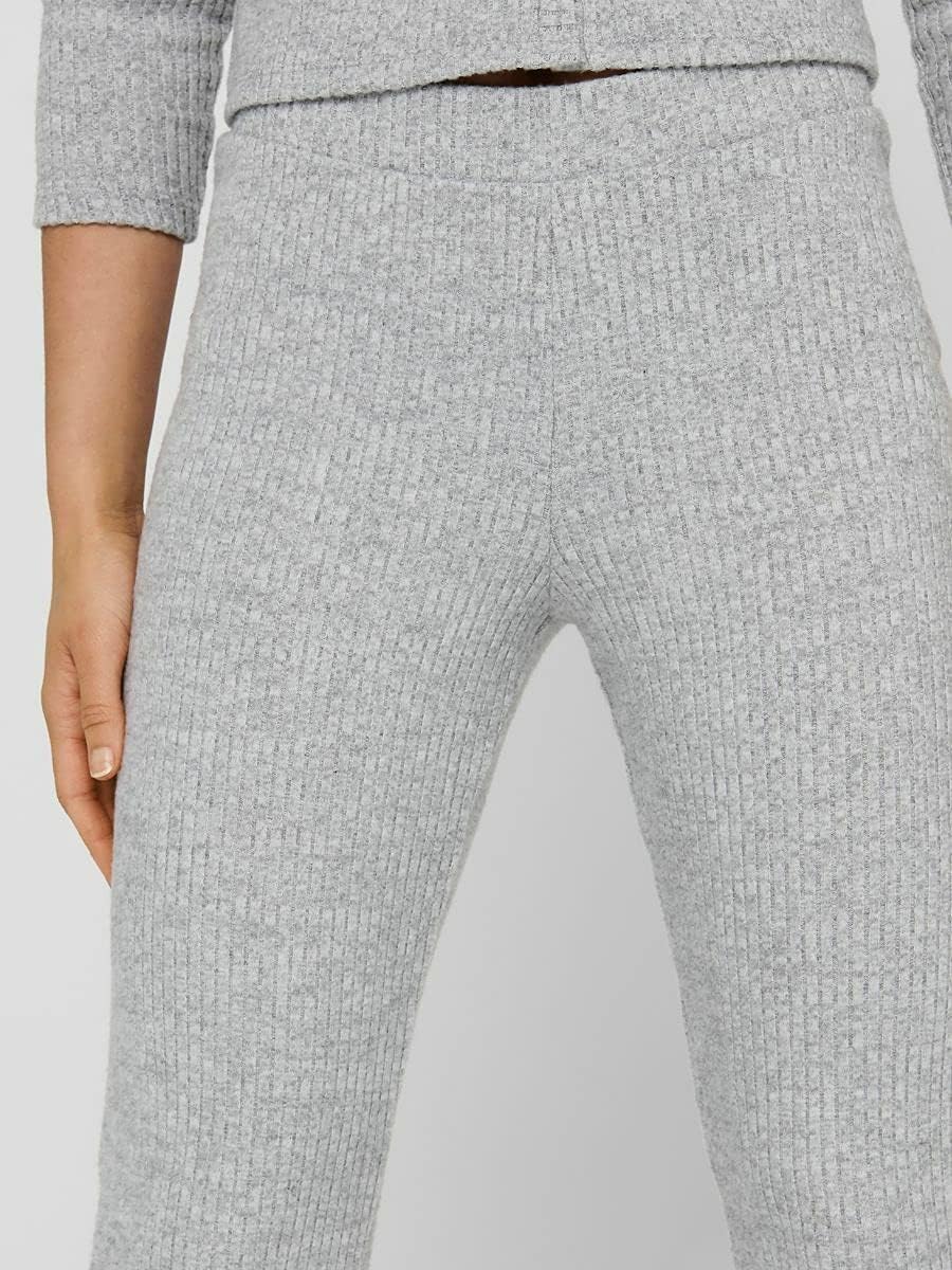 ONLY Female Hose Ausgestellte MLight Grey Melange