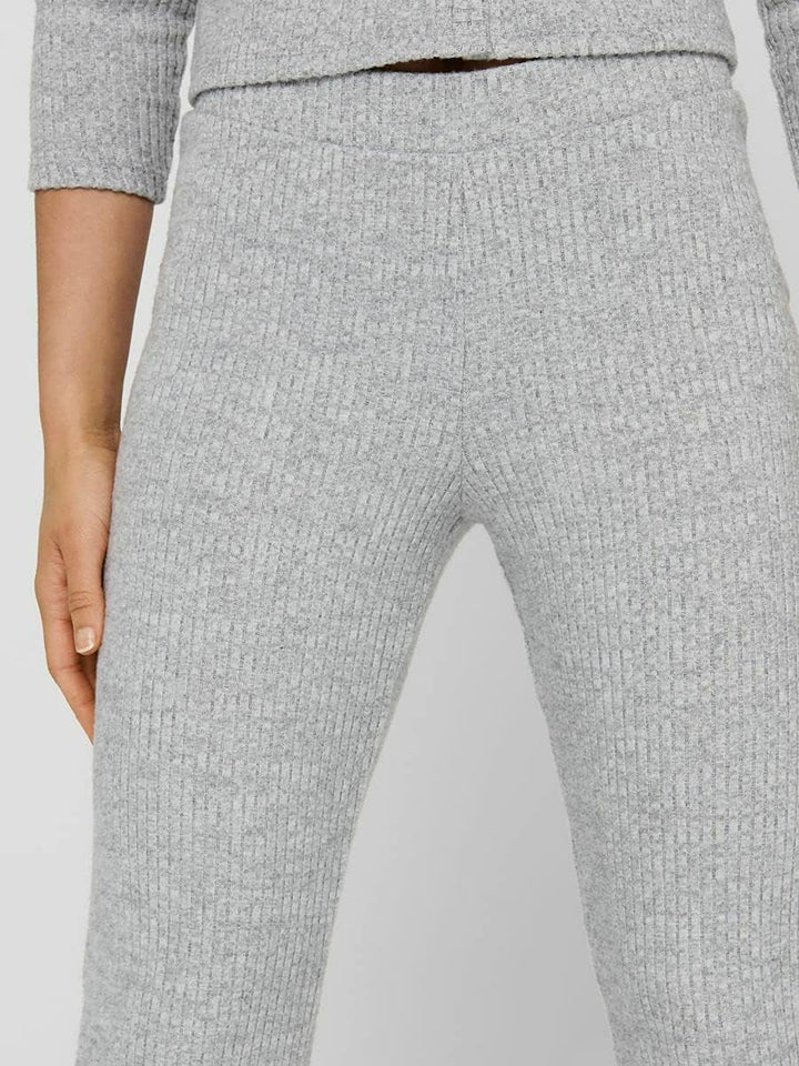 ONLY Female Hose Ausgestellte MLight Grey Melange