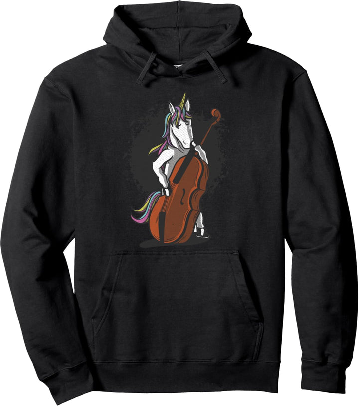 Einhorn-Geschenk für Musiker Pullover Hoodie