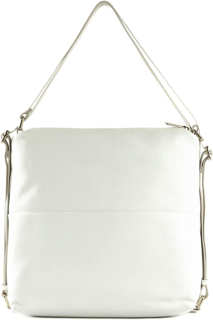 Mandarina Duck Damen Mellow Leather HOBO Optical White, Optical White