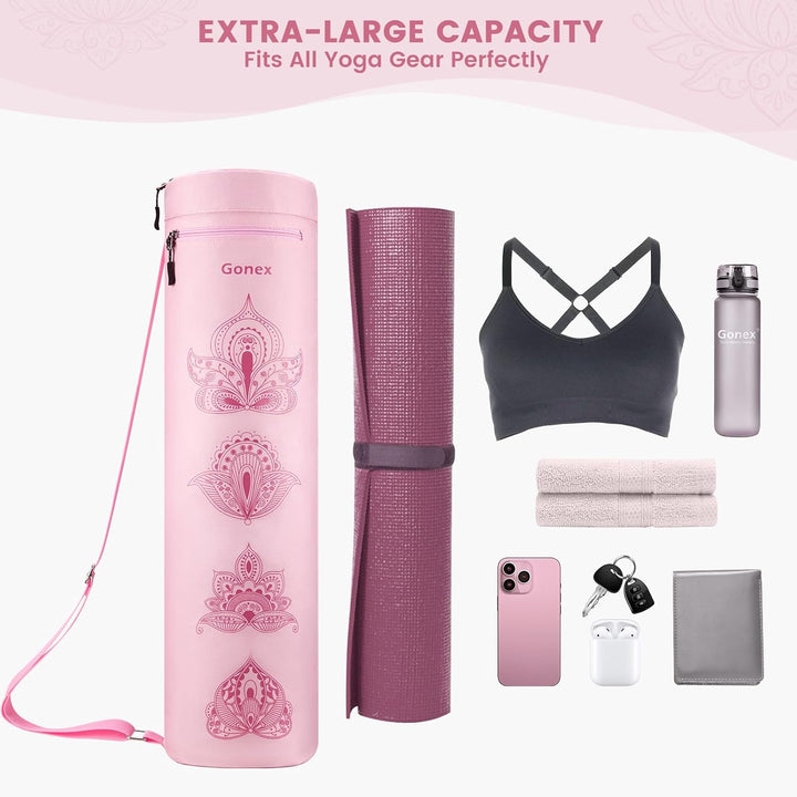 Gonex Yogatasche, Yogamatte Tasche Durchgehender Reissverschluss für Robuste wasserdichte Yogamatten