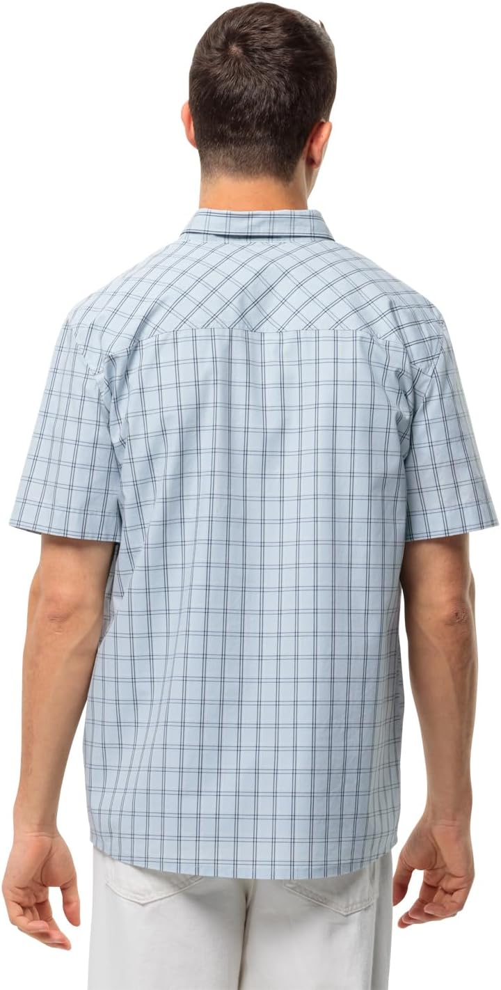 HOT Springs Shirt M Soft Blue Check S, Soft Blue Check S