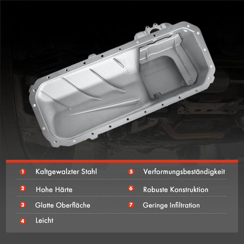 Frankberg Ölwanne Kompatibel mit 3er E30 325i 325ix 325e M3 2.3L 2.5L 2.7L Benzin 1983-1993 17207779