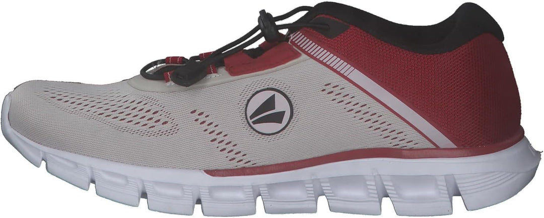 JAKO Unisex Sneaker Premium Flow 5901 Nimbous Cloud/K Red 36