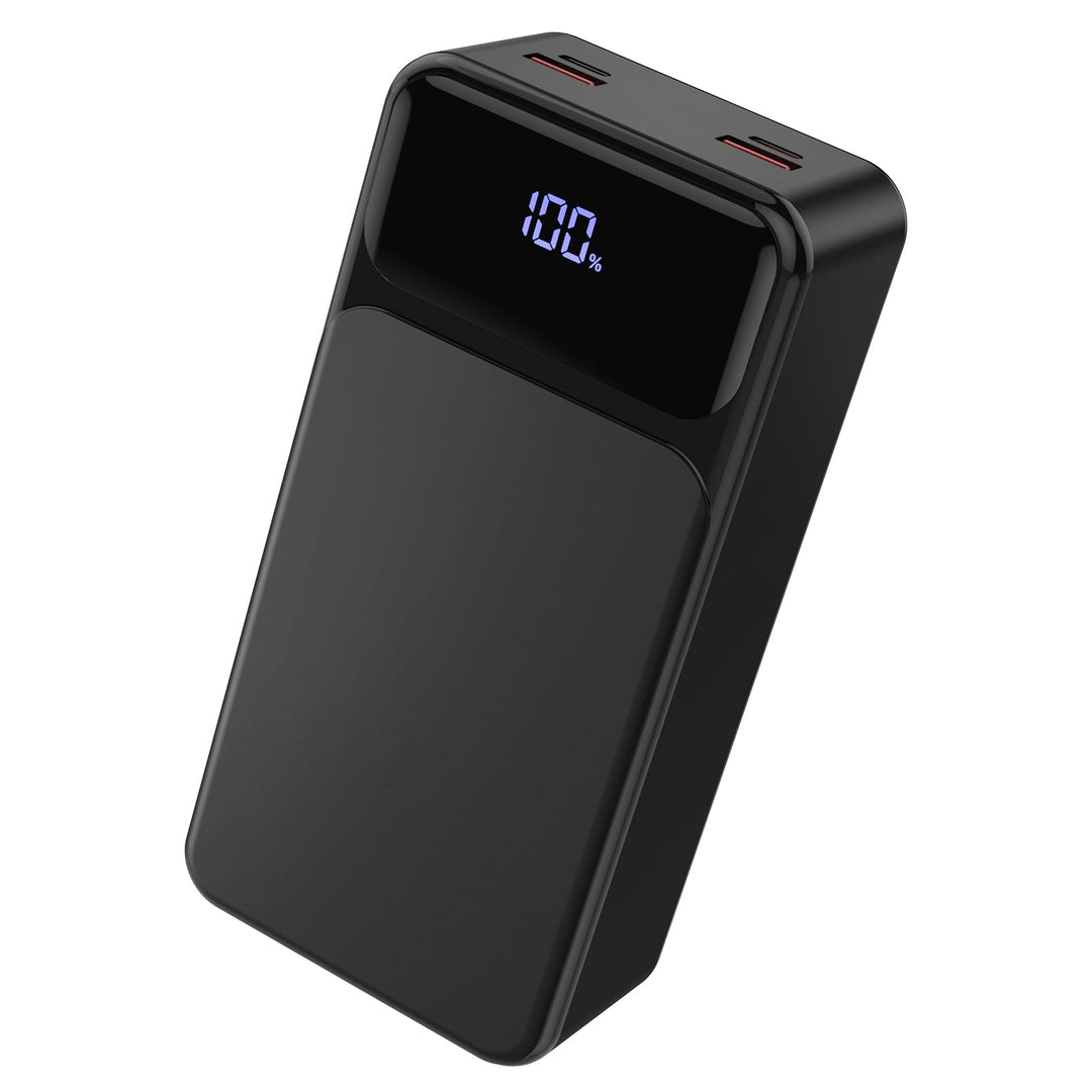 50000mAh Powerbank 22.5W Schnellladung Tragbare Power Bank USB-C mit 4 Ausgängen &amp; 2 Eingängen LED-D