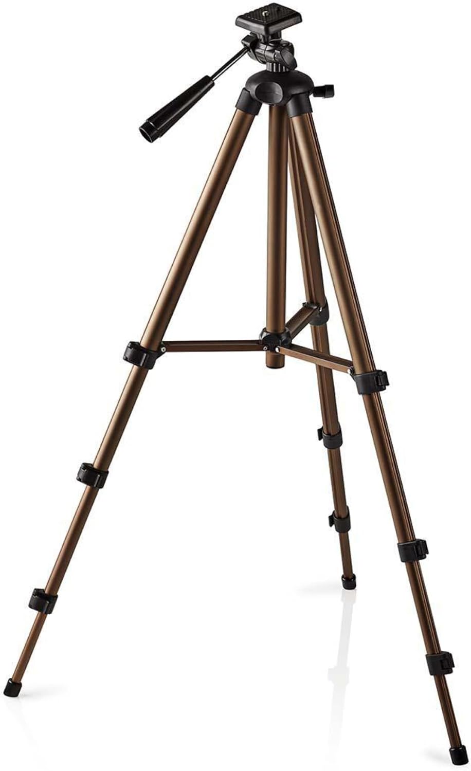 TronicXL 360° Tripod 21 Kamerastativ Stativ DSLR Aluminium 130cm für Dreibein Kamera Ersatzteil für
