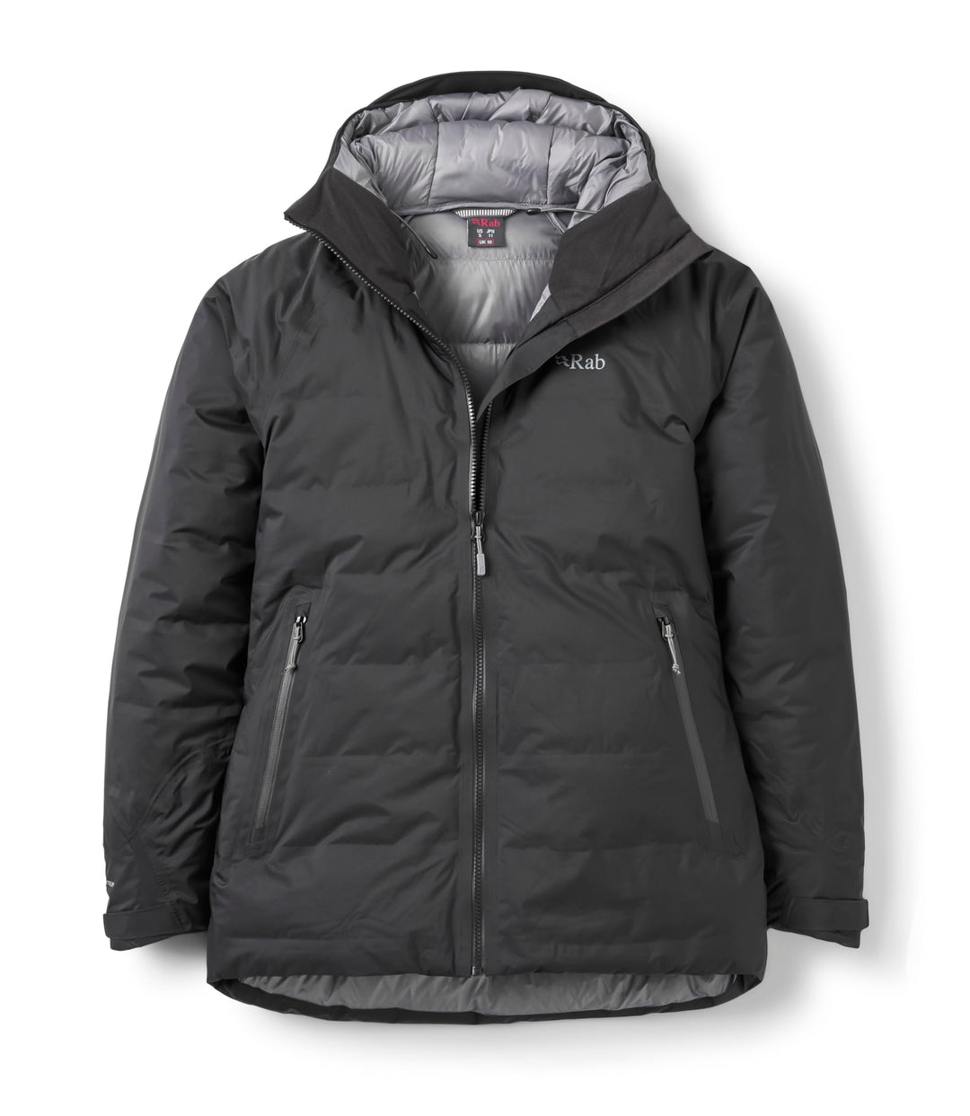 Rab Valiance Jacket Women 10 UK Damen black BL, 10 UK Damen black BL