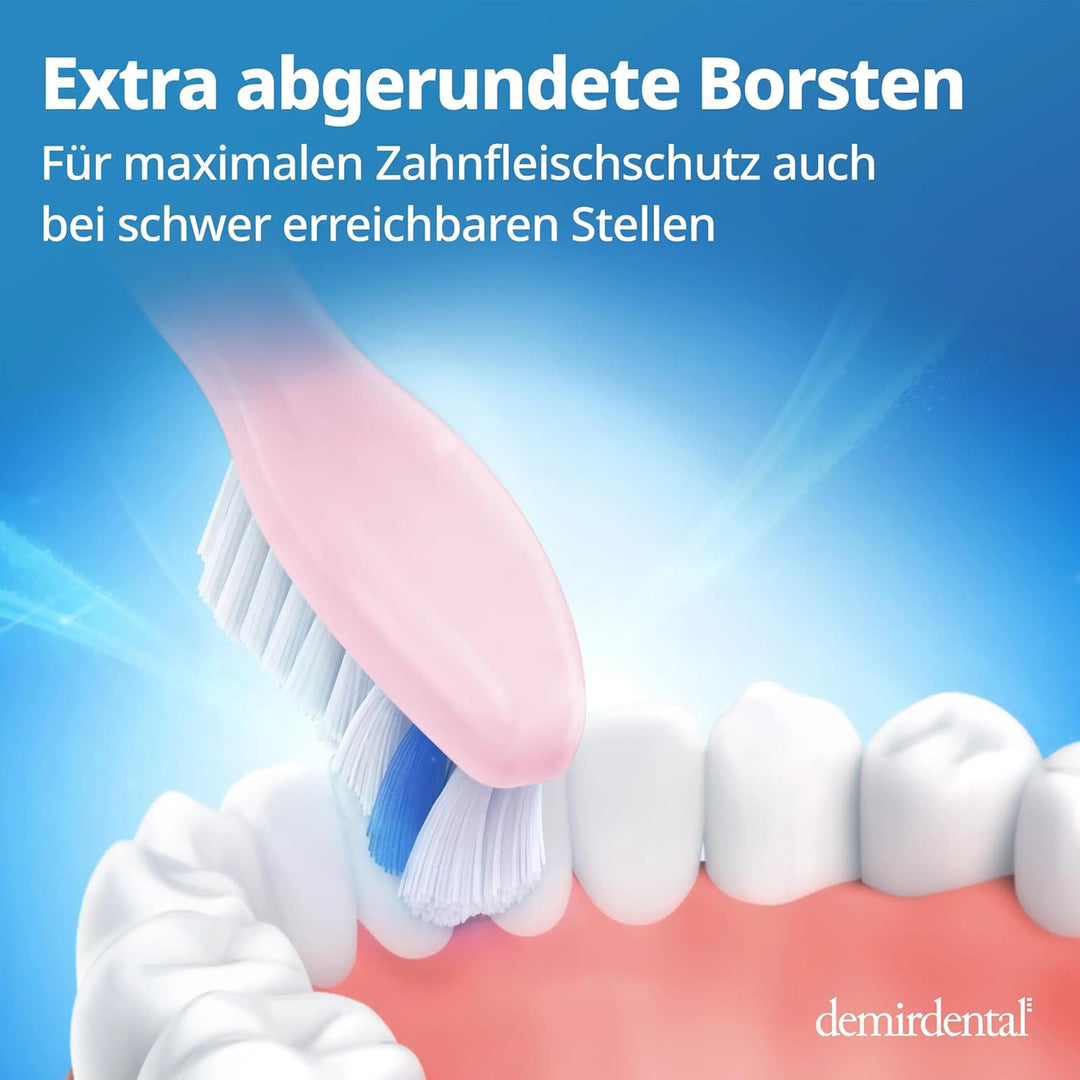 8er demirdental Ersatzbürsten passend für Philips Sonicare, Extra Soft Aufsätze & Aufsteckbürsten, e