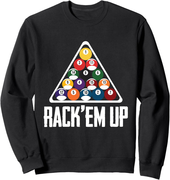 Billard Pool Spieler Billardttisch - 8-Ball Billardspieler Sweatshirt