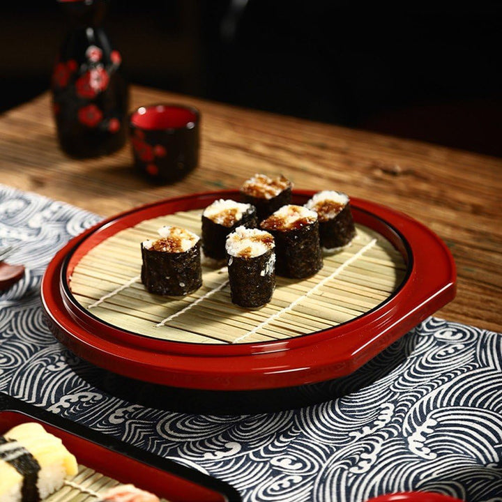 Japanische Soba-nudelteller, Sushi-Teller, Kalte Nudelteller, Sushi-serviertablett Für Die Küche Zu