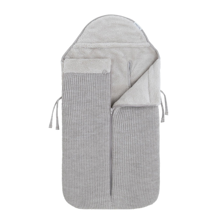 BO Baby's Only - Gestrickte Fusssack Buggy Hope - Gefütterte Fusssack Kinderwagen - 98x52 cm - für J