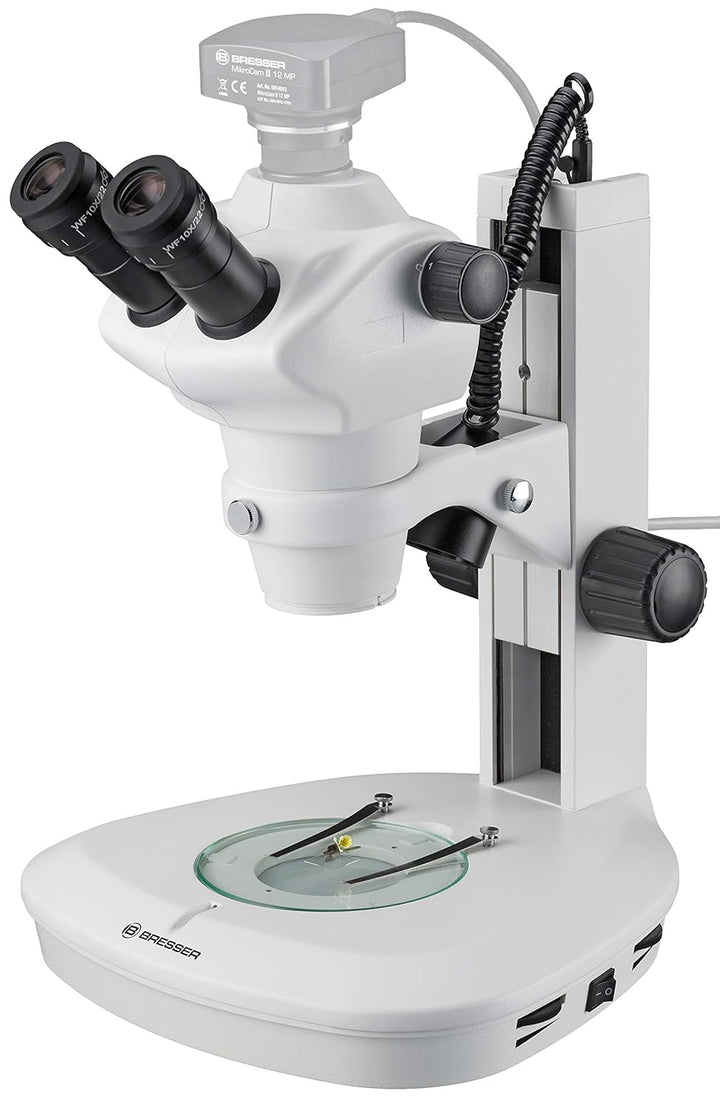 Bresser professionelles Auflicht- Durchlicht Stereo Mikroskop Science ETD-201 8-50x Vergrösserung, m