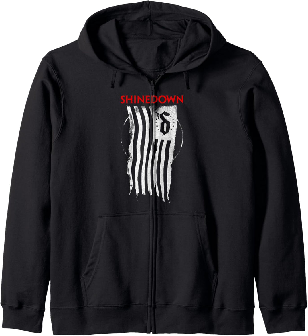 Shreddedown Flagge Kapuzenjacke