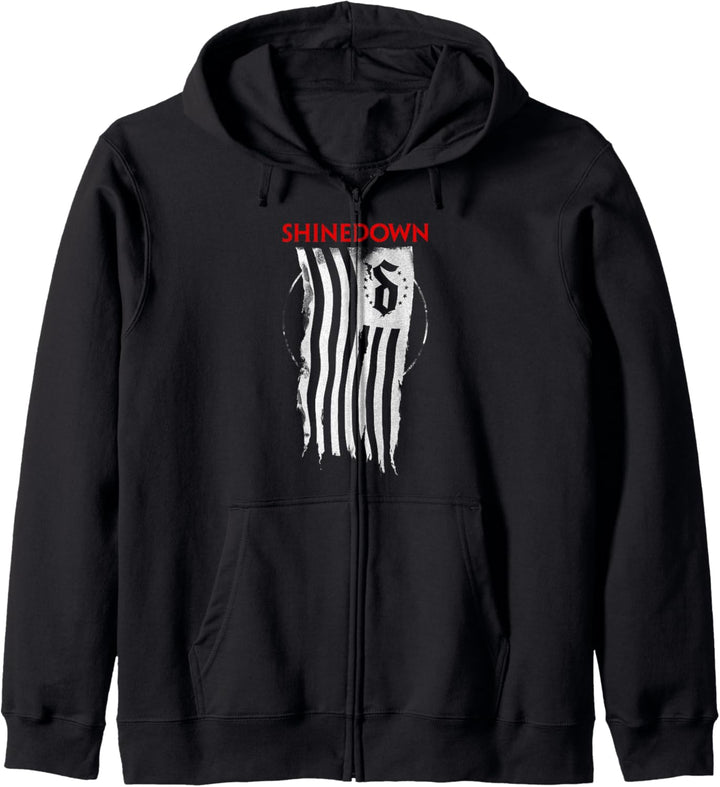 Shreddedown Flagge Kapuzenjacke