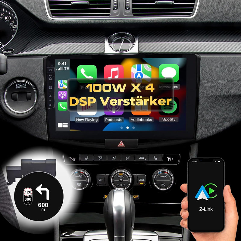 DYNAVIN Android Autoradio Navi für VW Passat B7 CC, 10,1 Zoll OEM Radio mit Wireless Carplay und And