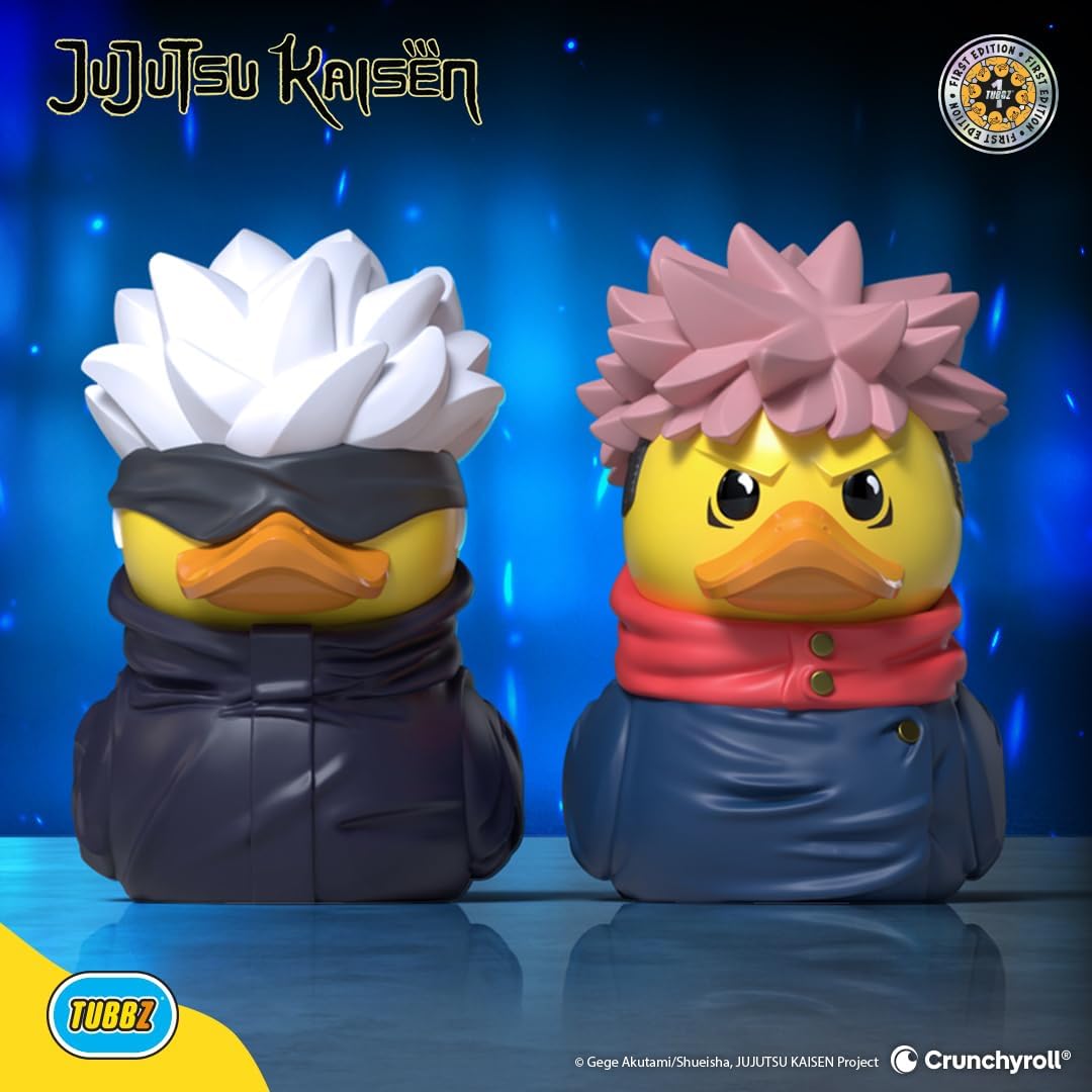 TUBBZ First Edition: Jujutsu Kaisen - Satoru Gojo Cosplaying Rubber Duck Vinyl Figure Satoru Gojo (B