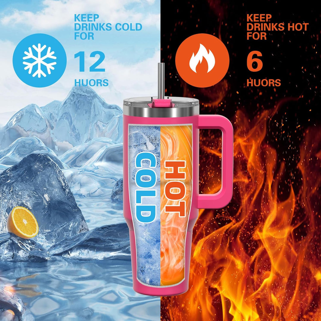 WATERSY 40oz Kaffeebecher to Go Thermobecher Doppelwandiger Edelstahl Vakuum Auslaufsicher Trinkbech