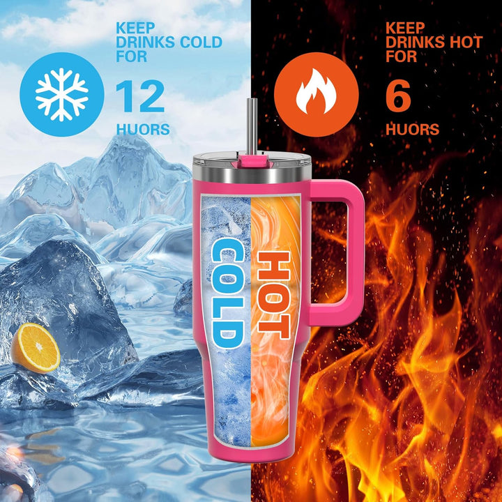 WATERSY 40oz Kaffeebecher to Go Thermobecher Doppelwandiger Edelstahl Vakuum Auslaufsicher Trinkbech