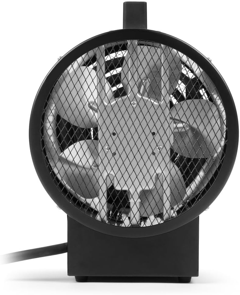 TROTEC Bauheizer TDS 50 R – Heizleistung 4,5 kW / 9 kW – Elektroheizer Luftmenge 844 m³/h – Heizlüft