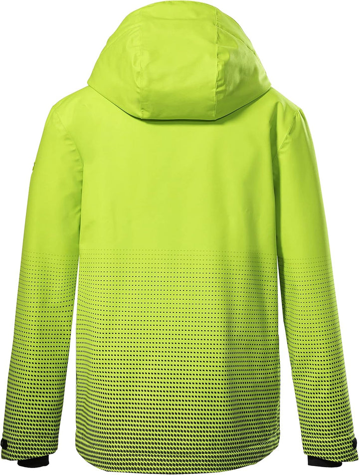 Killtec Jungen Ksw 162 Bys Ski Jckt Skijacke/Funktionsjacke mit Kapuze und Schneefang 116 apfel, 116