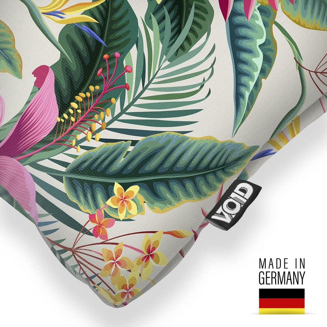 VOID Tropen Dschungel Blumen Kissenbezug Kissenhülle Sofakissen Kissen Deko Outdoor-Kissen Dekokisse